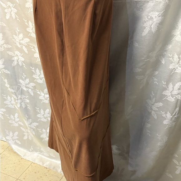 Vintage Patchwork W.L. Sportswear Suede Skirt - Picture 2 of 6